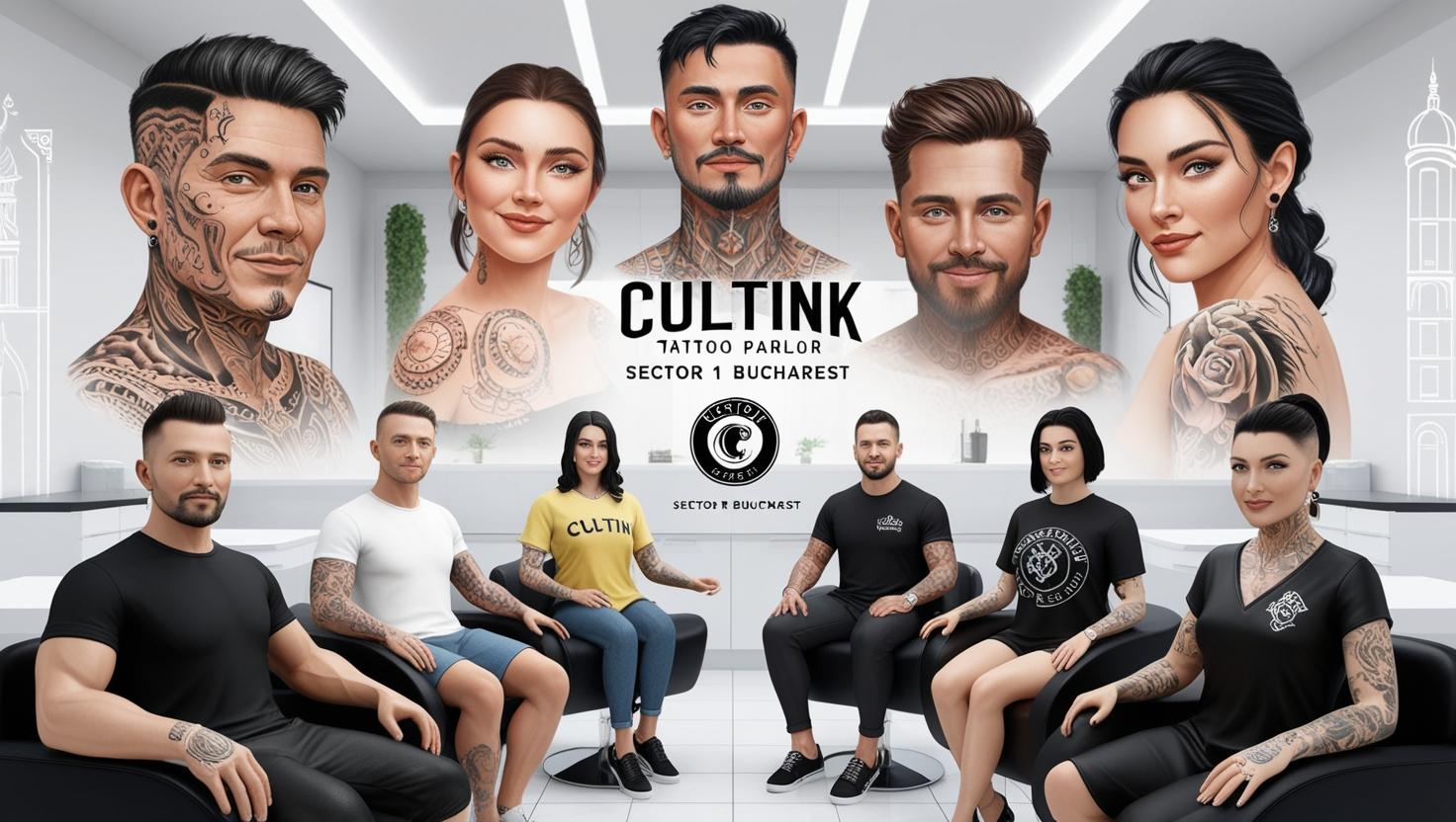 salon de tatuaje și piercing în București